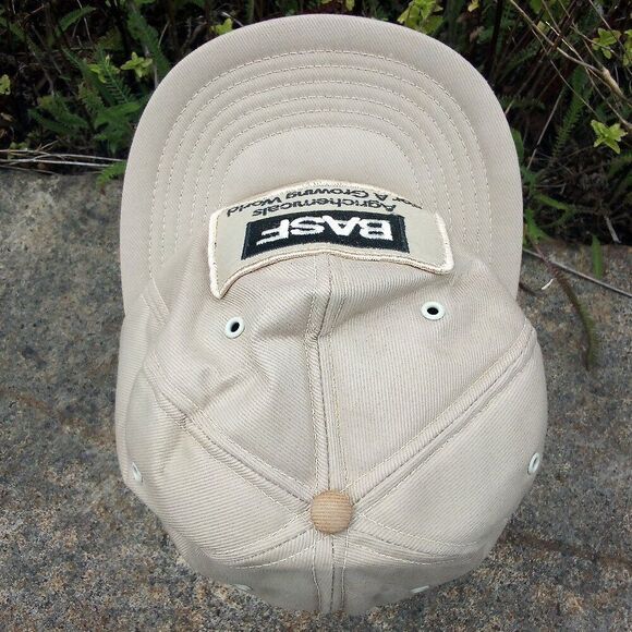 Deadstock Vintage BASF Agrichemicals Snap Back Trucker Hat Cap - Picture 5 of 7